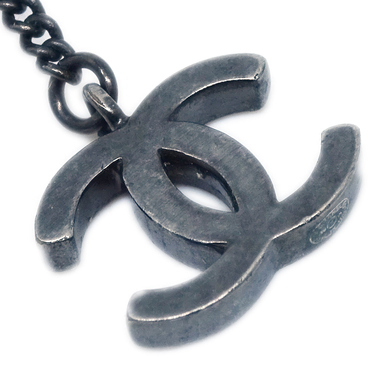 Chanel 2010 Dangle Piercing Earrings Silver 10A