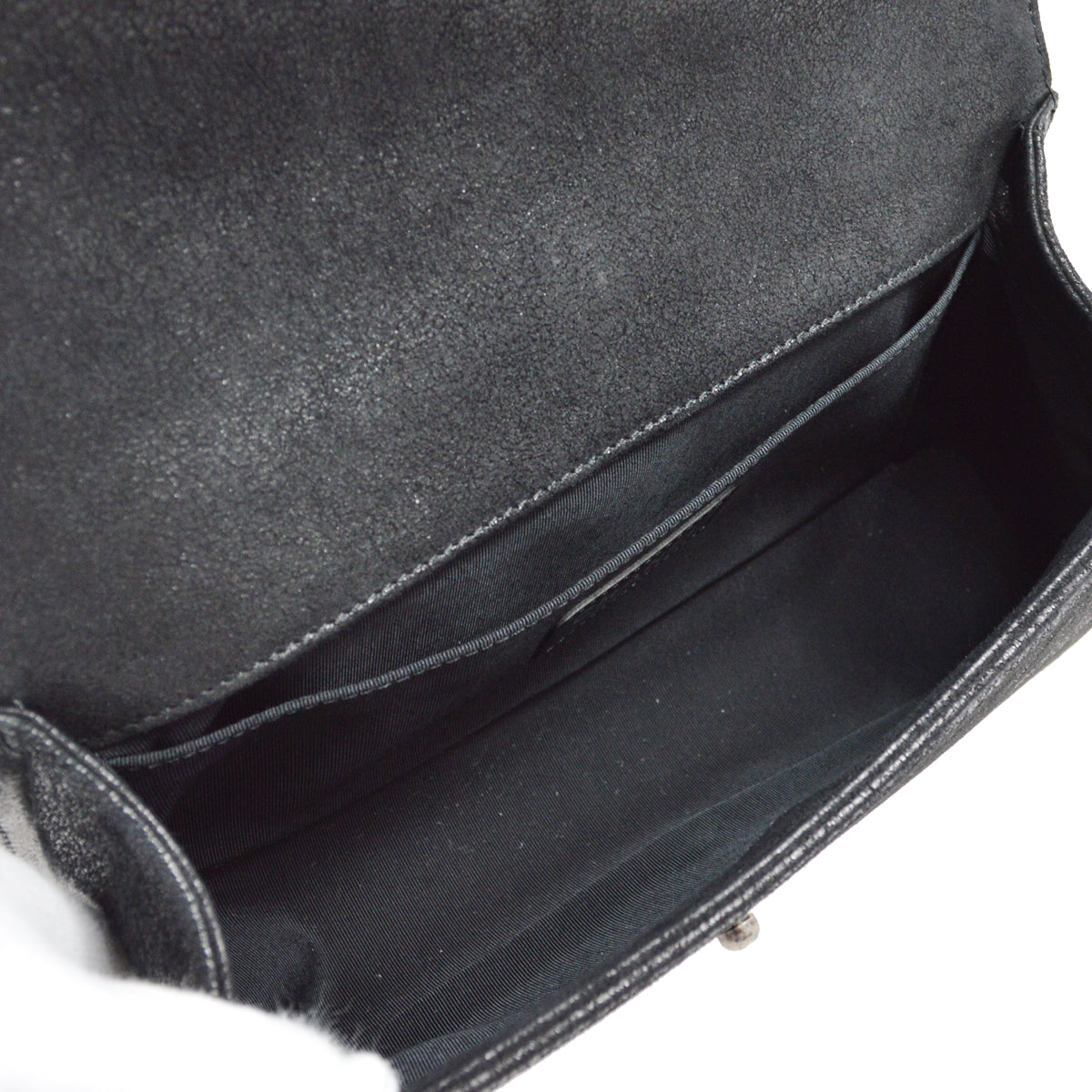 Medium Boy Chanel 2013-2014 Black Medium Double Chain Shoulder Bag