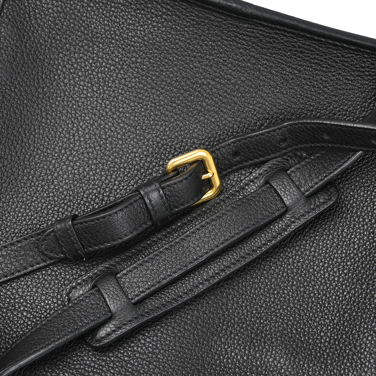 Prada Black Leather Shoulder Bag