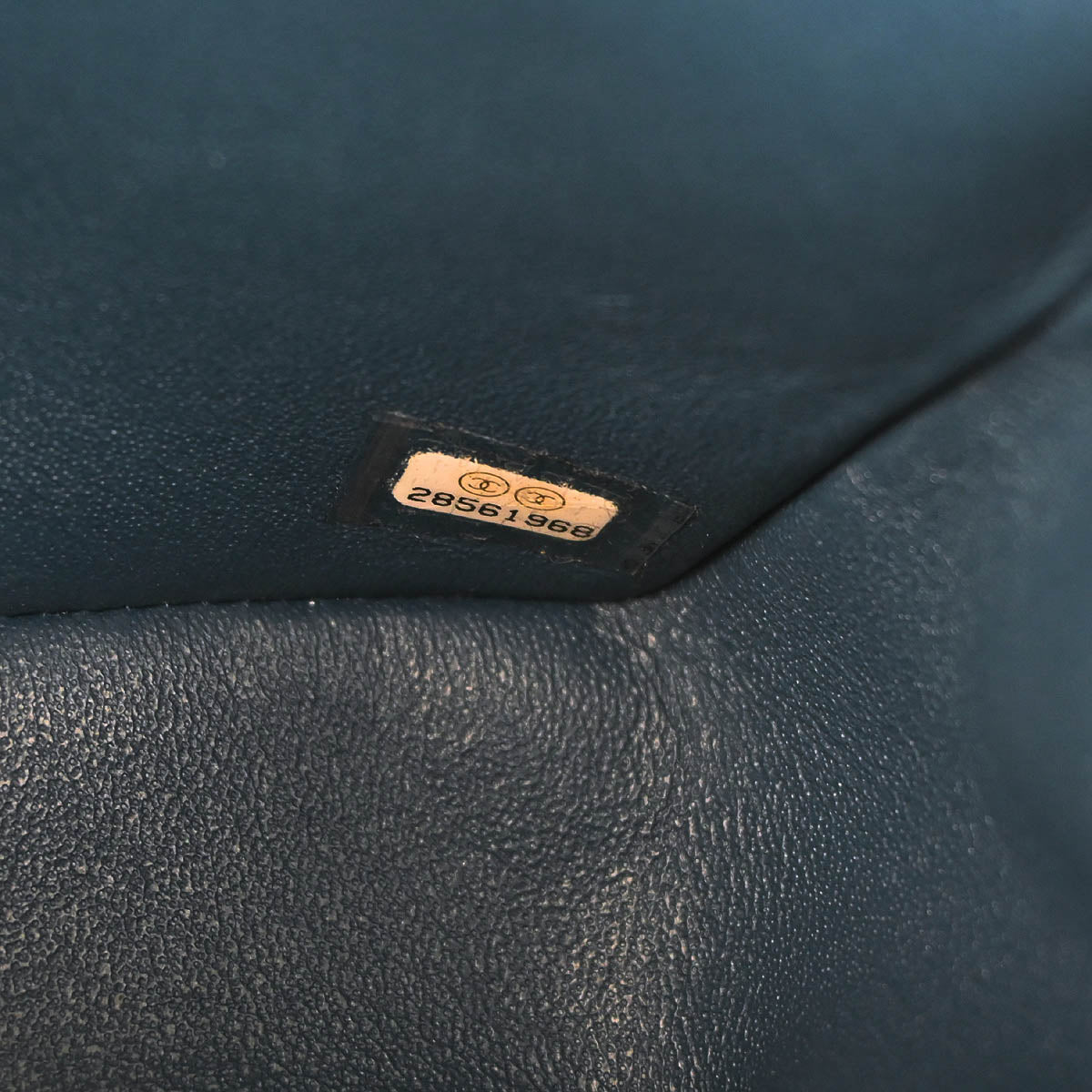 Chanel 2019 Blue Lambskin Classic Single Flap Shoulder Bag
