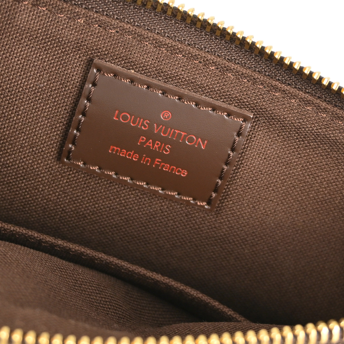 Louis Vuitton 2010 Damier Pochette Plate Brooklyn Shoulder Bag N41100