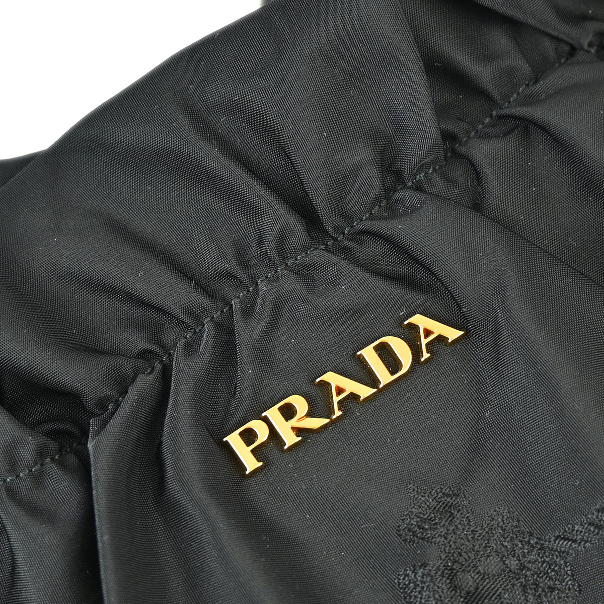 Prada Black Nylon Tote Handbag
