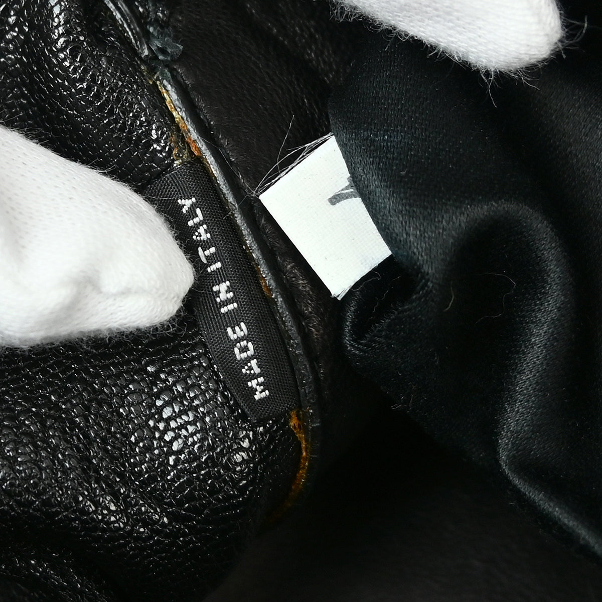 Miu Miu Black Leather 2way Shoulder Handbag