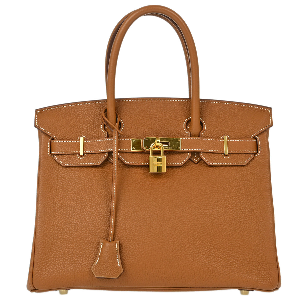 Hermes 2012 Gold Togo Birkin 30 Handbag
