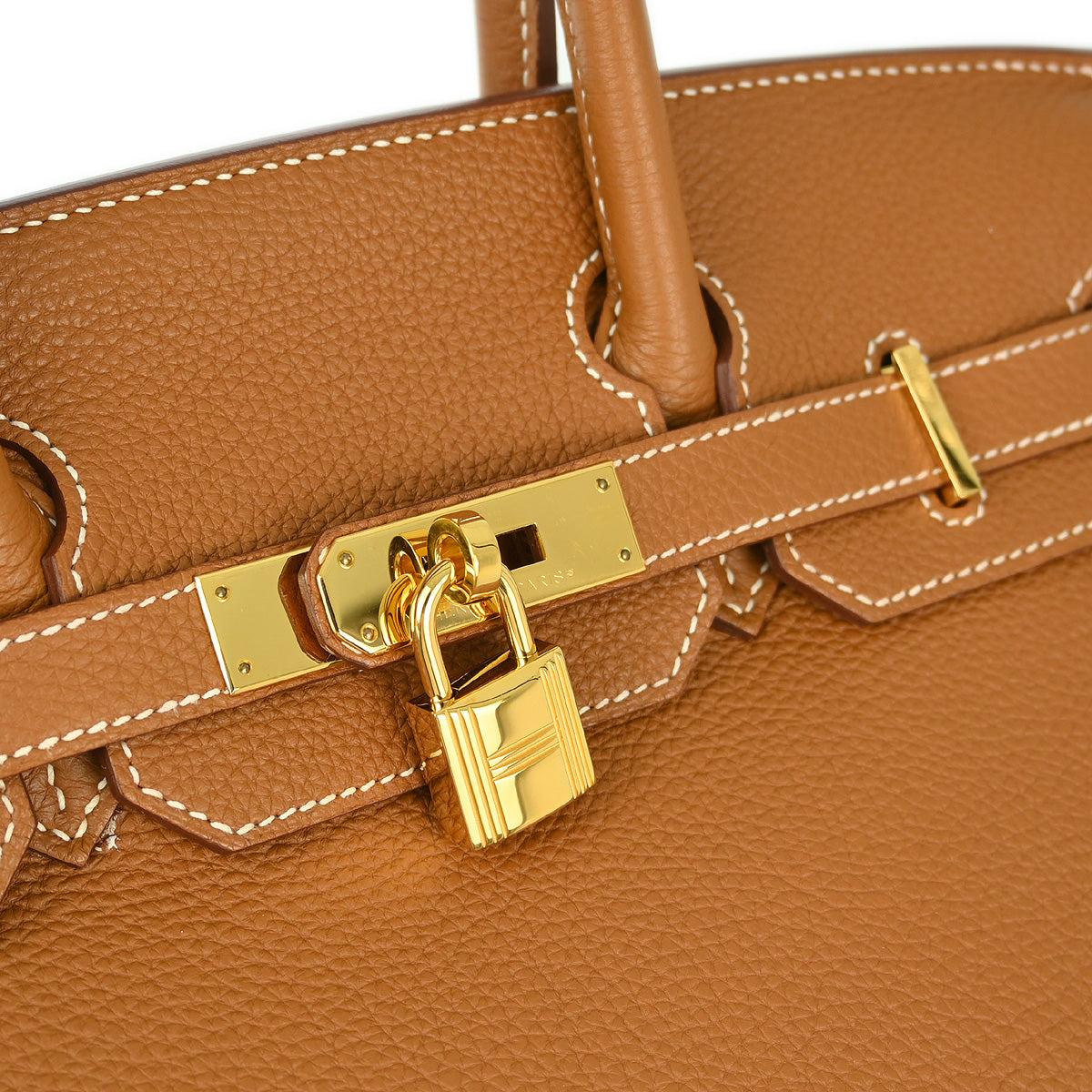 Hermes 2012 Gold Togo Birkin 30 Handbag