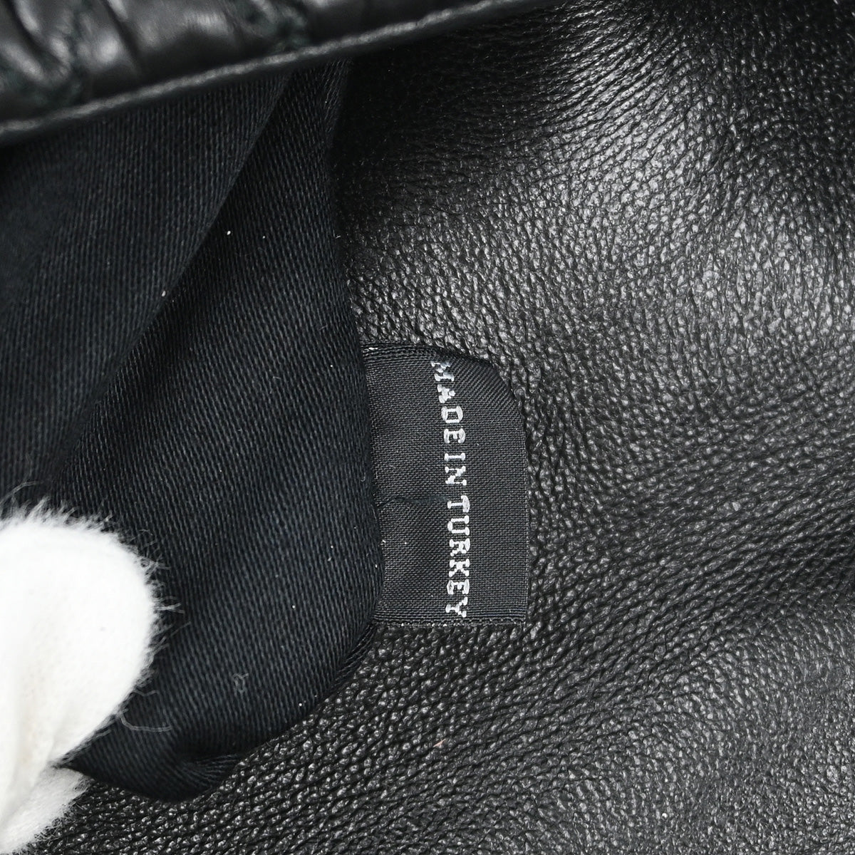 Miu Miu Black Nappa Crystal Handbag