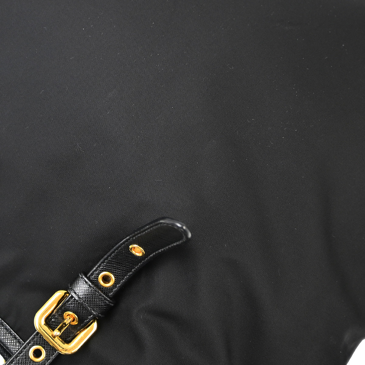 Prada Black Nylon Shoulder Tote Bag