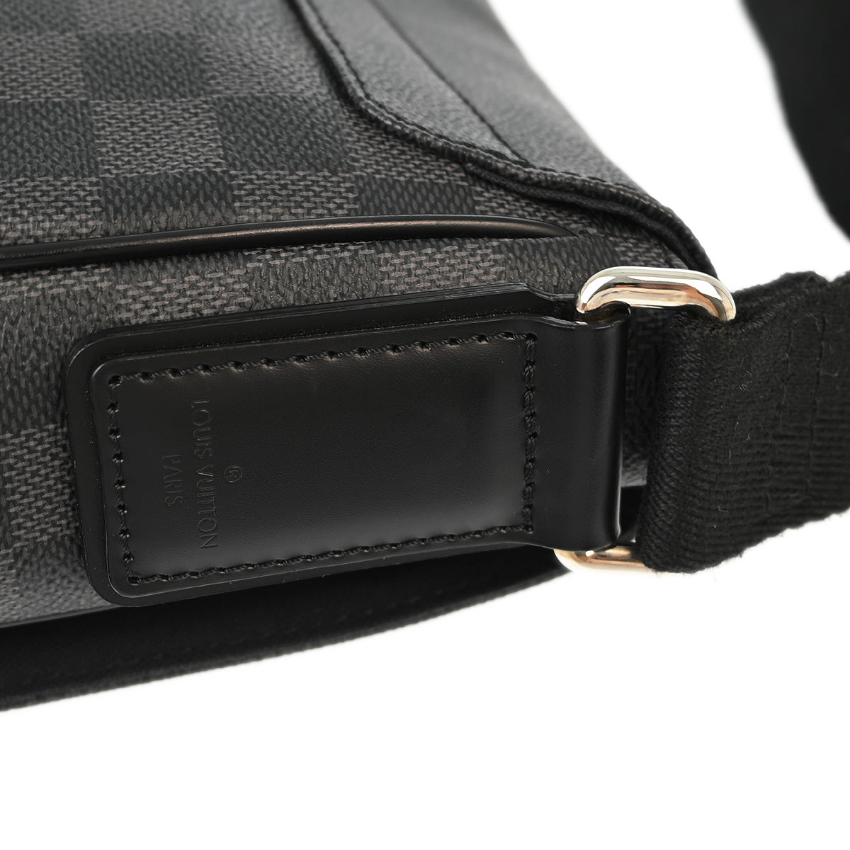 Louis Vuitton 2013 Damier Graphite District PM Shoulder Bag N41260