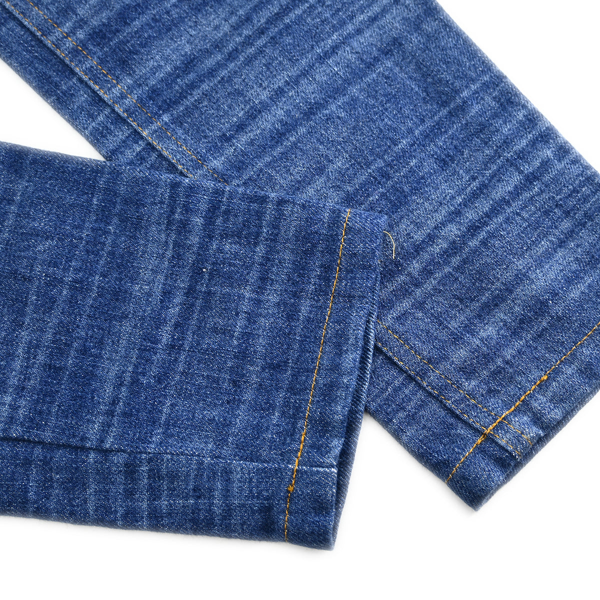 Chanel 2014 Long Denim Pants Blue #36