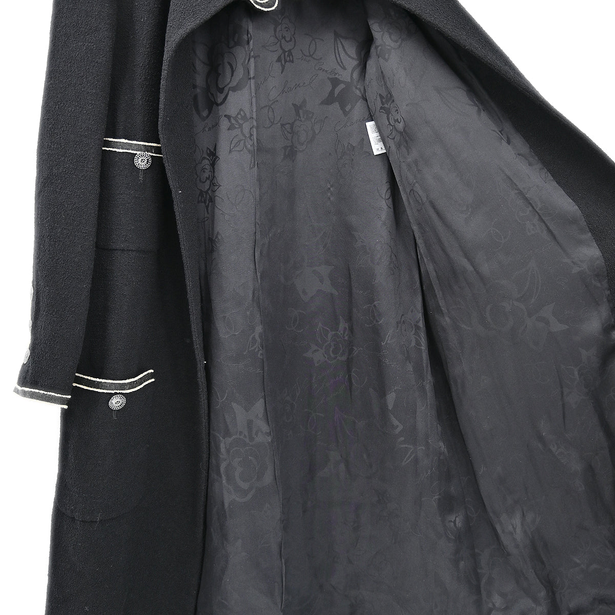 Chanel 2014 Coat Black #46
