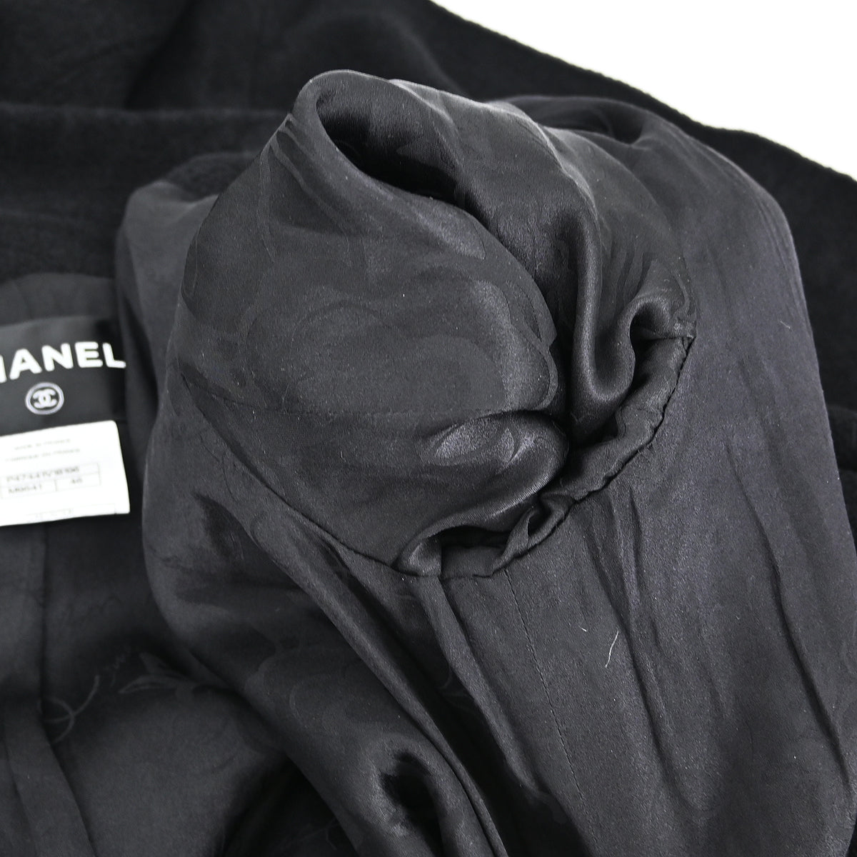 Chanel 2014 Coat Black #46