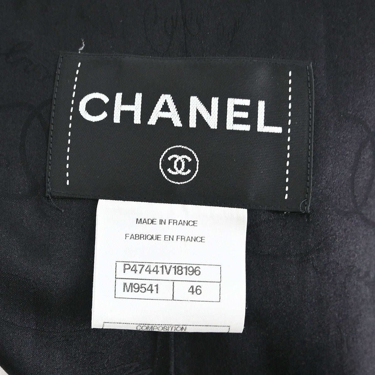 Chanel 2014 Coat Black #46