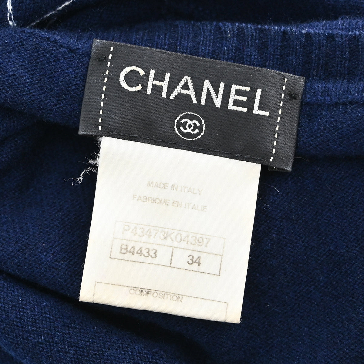 Chanel 2012 Sweater Navy #34