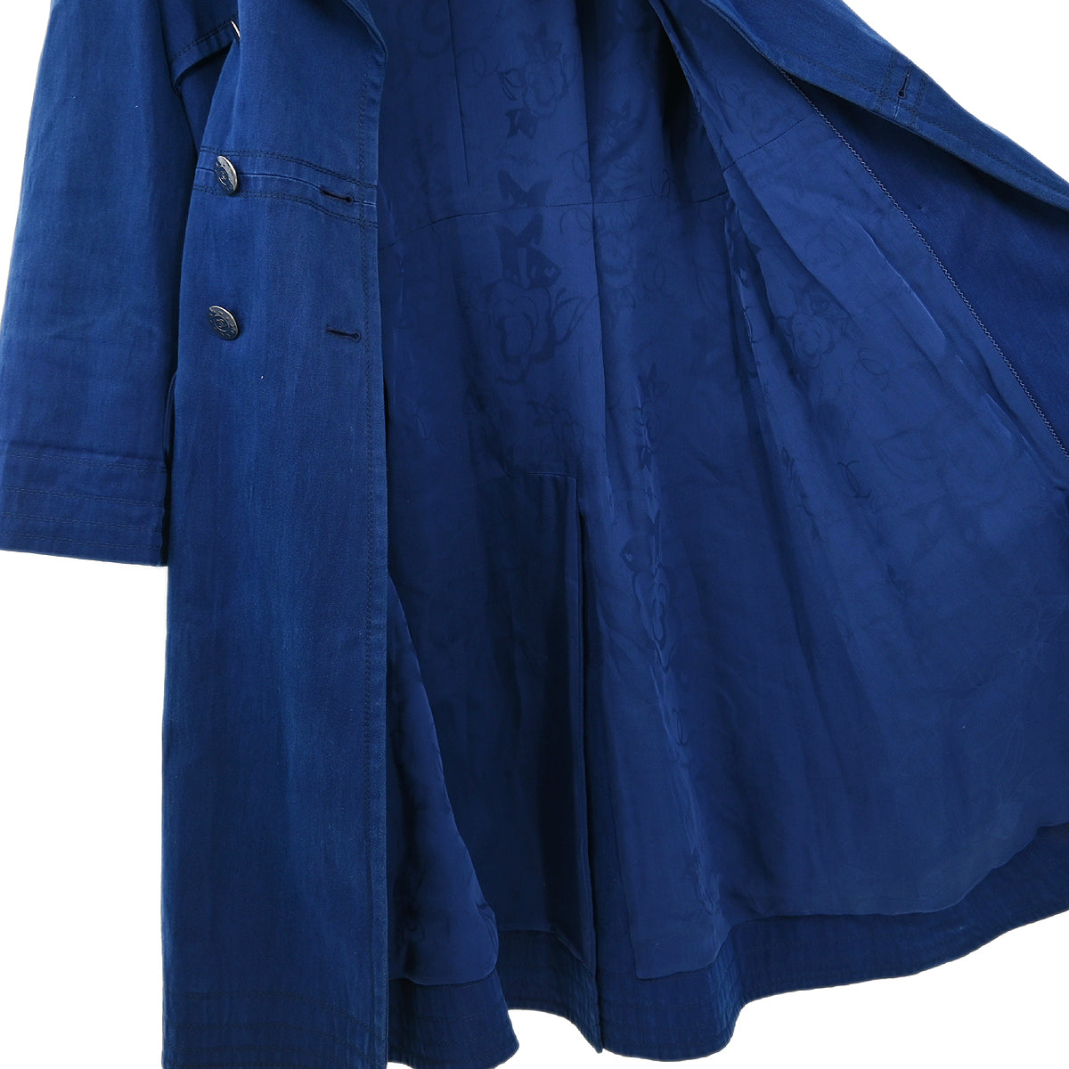 Chanel 2013 Trench Coat Navy #36