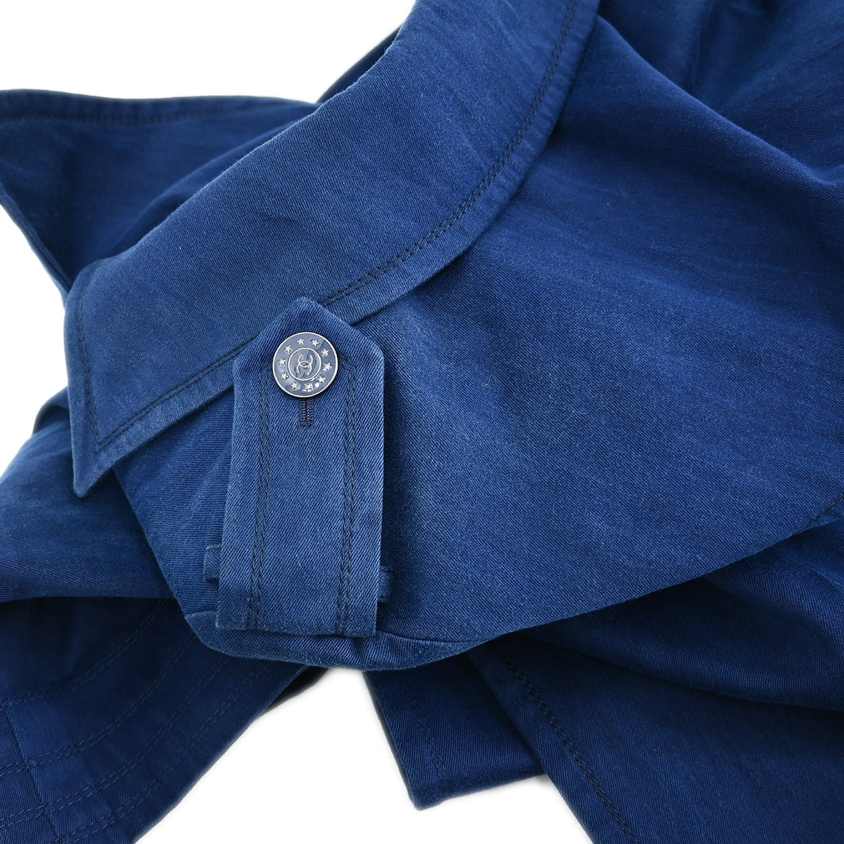 Chanel 2013 Trench Coat Navy #36
