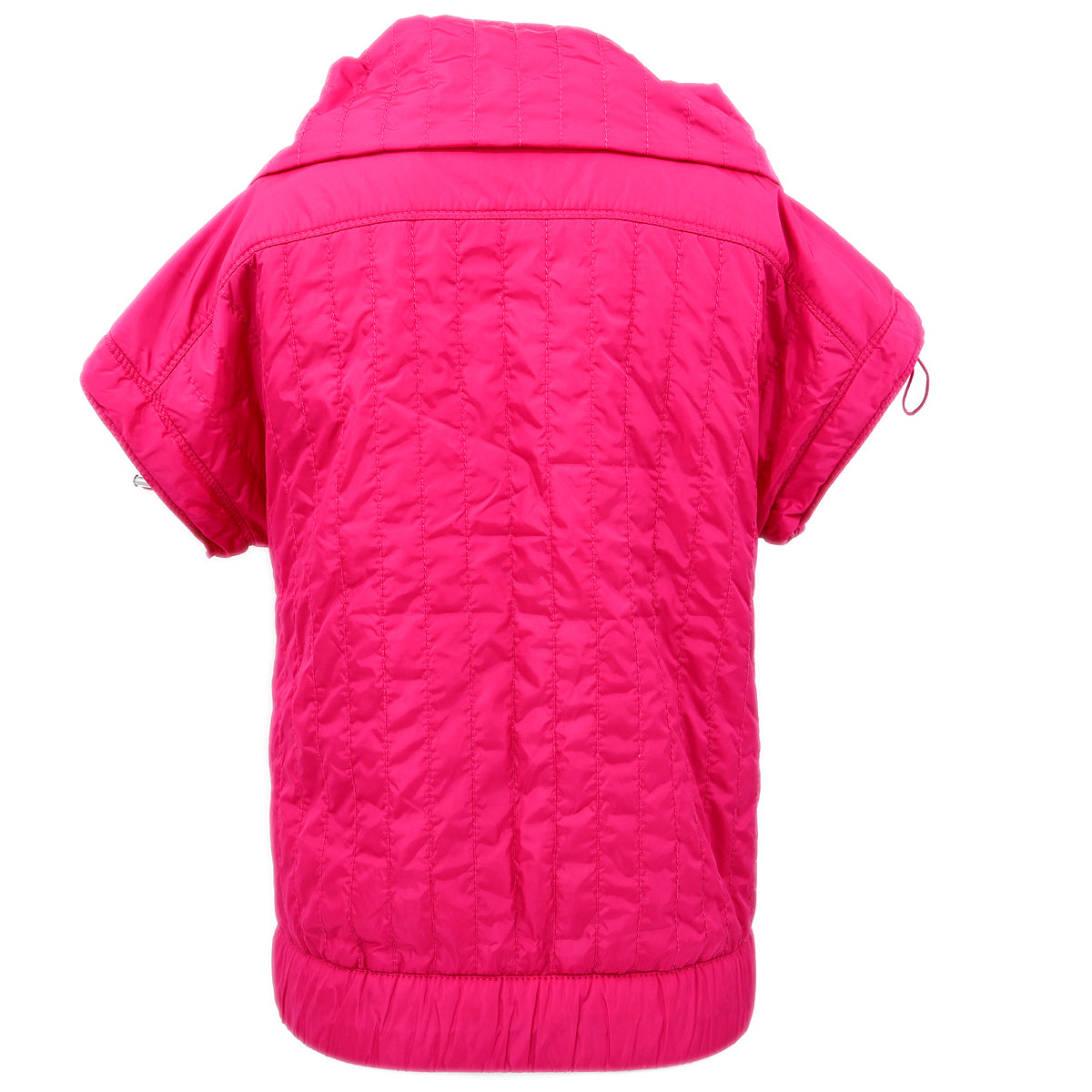 Chanel 2012 Zip Up Short Sleeve Jacket Pink #34