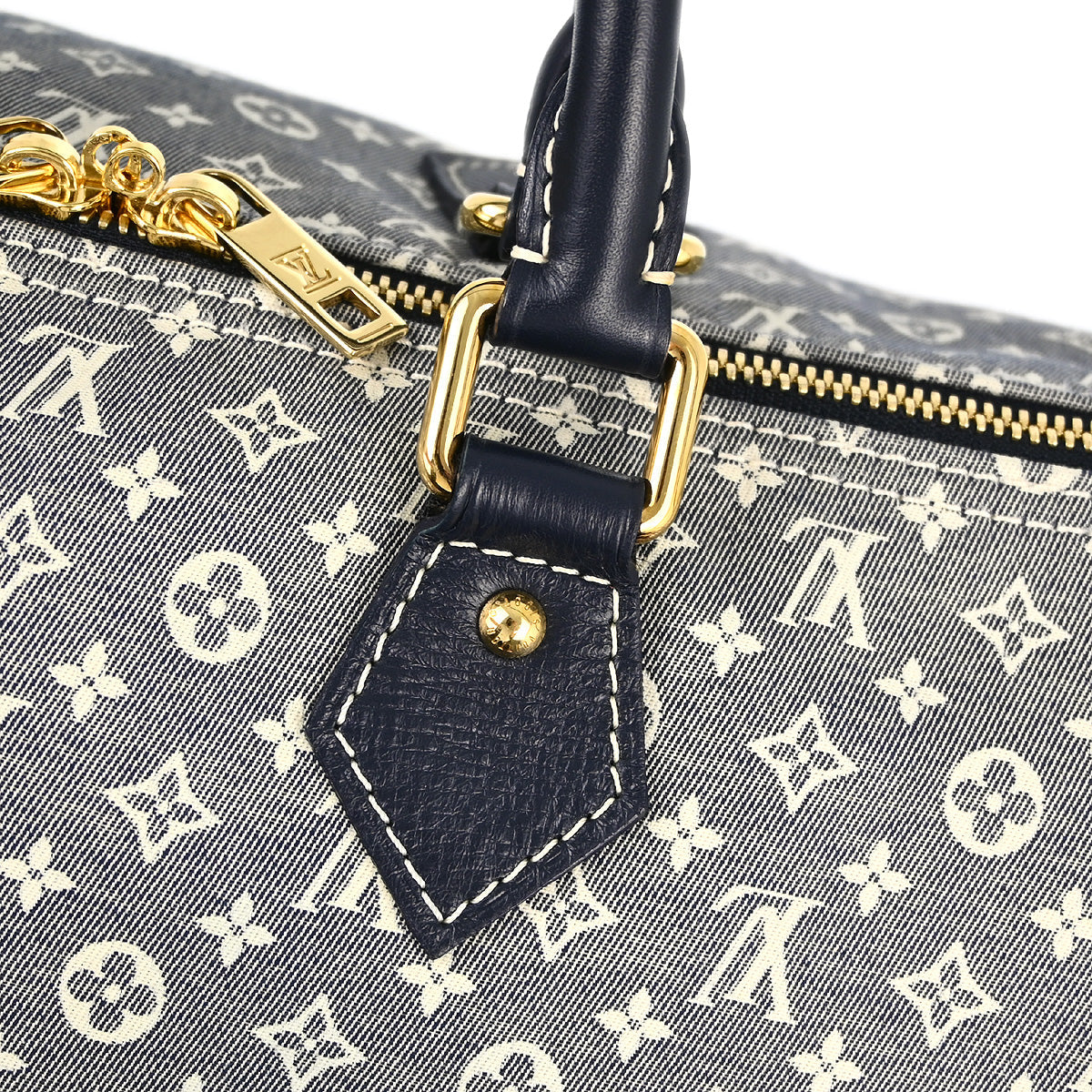 Louis Vuitton 2010 Gray Monogram Idylle Speedy Bandouliere 30 M56703