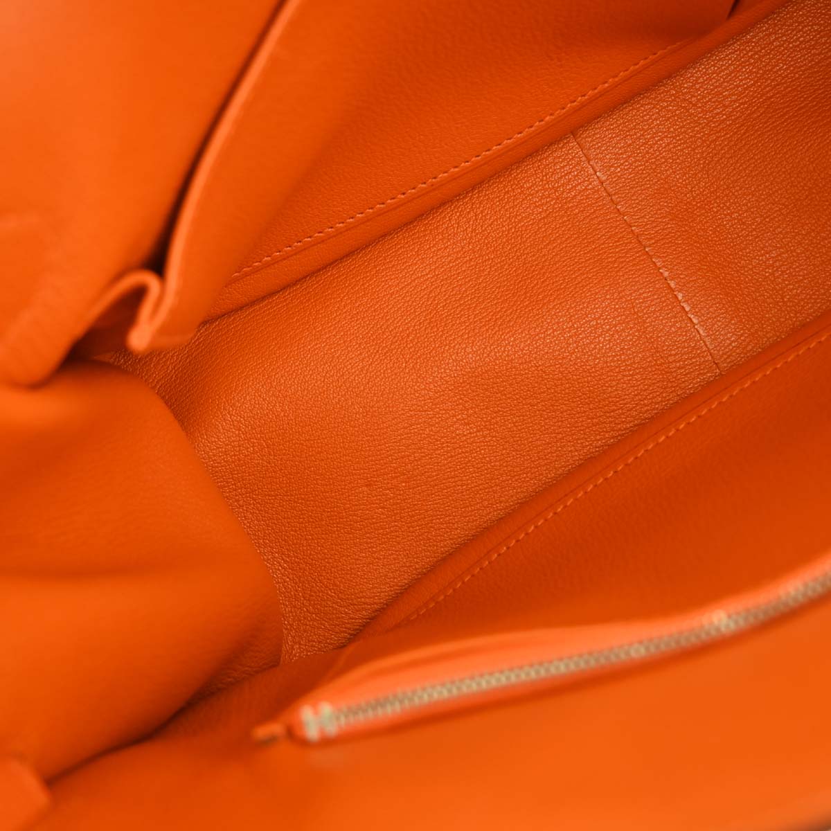 Hermes 2012 Orange Taurillon Clemence Jypsiere 34 Shoulder Bag