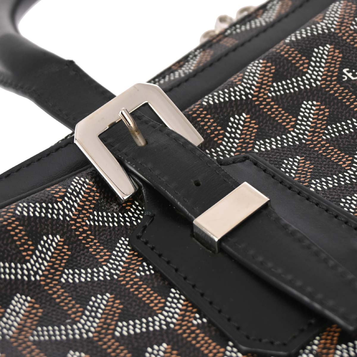 Goyard 2011 Black Diplomat Briefcase Business Handbag