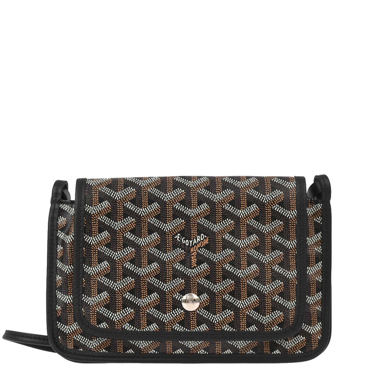 Goyard 2024 Black Plumet Shoulder Bag Pochette Wallet