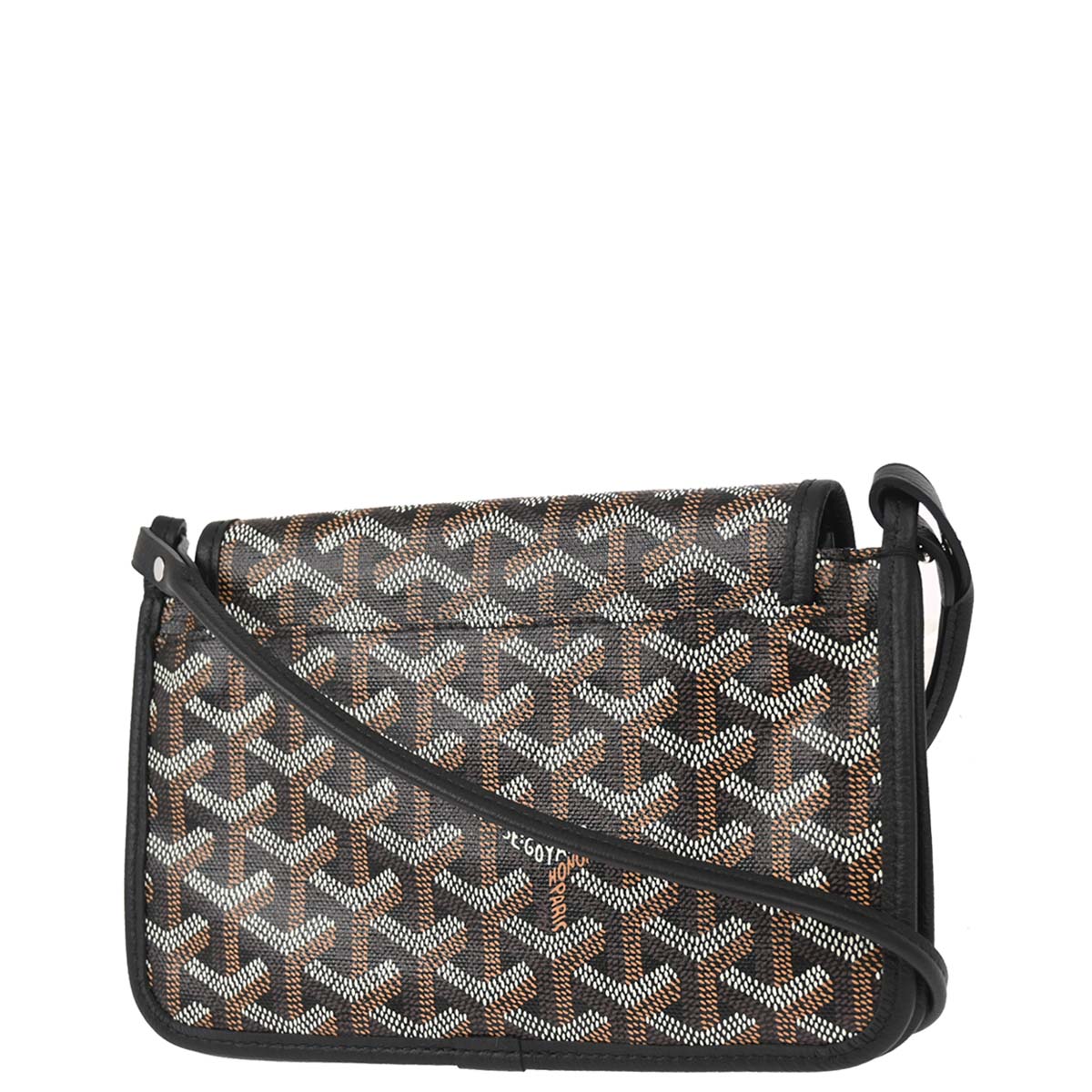 Goyard 2024 Black Plumet Shoulder Bag Pochette Wallet