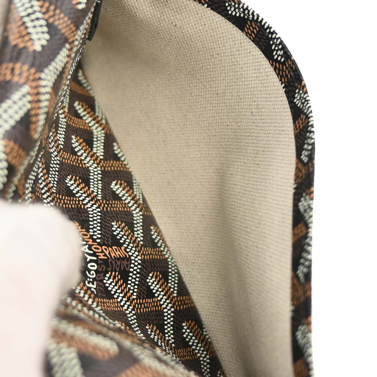 Goyard 2024 Black Plumet Shoulder Bag Pochette Wallet