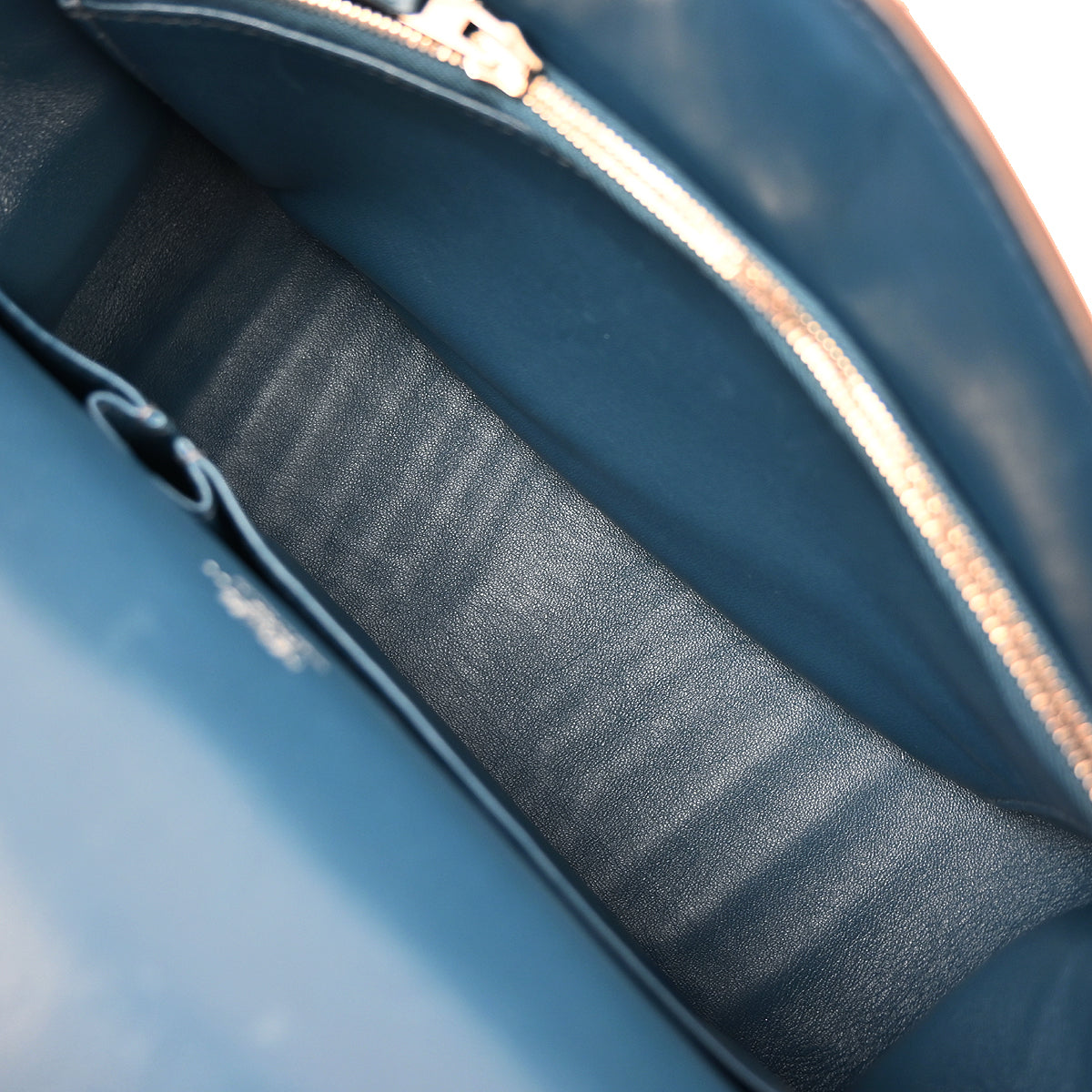 Hermes * 2013 Blue Tempete Matte Niloticus Crocodile Jypsiere 28 Shoulder Bag