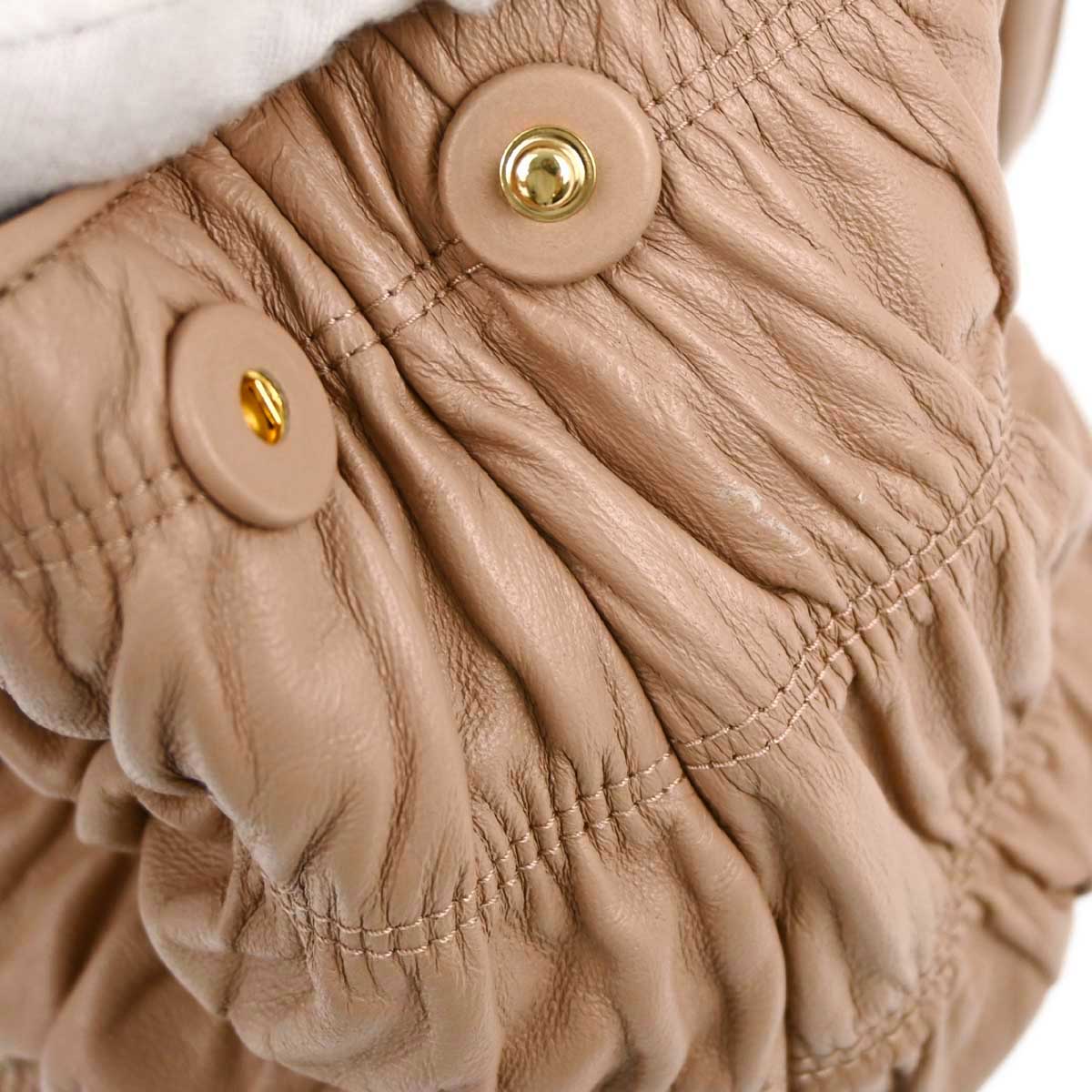 Prada Pink Lambskin 2way Shoulder Handbag