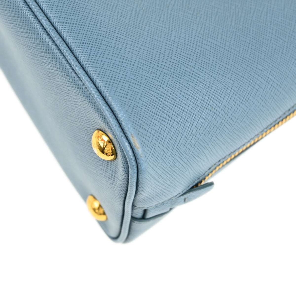 Prada 2014 Blue Calfskin Promenade Handbag