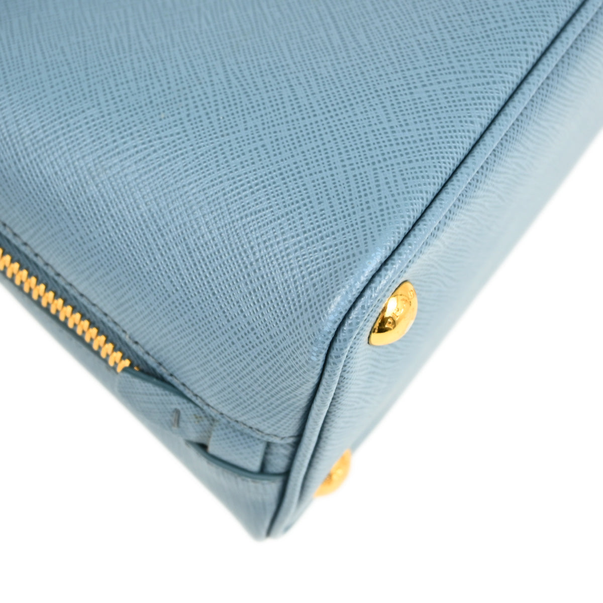 Prada 2014 Blue Calfskin Promenade Handbag