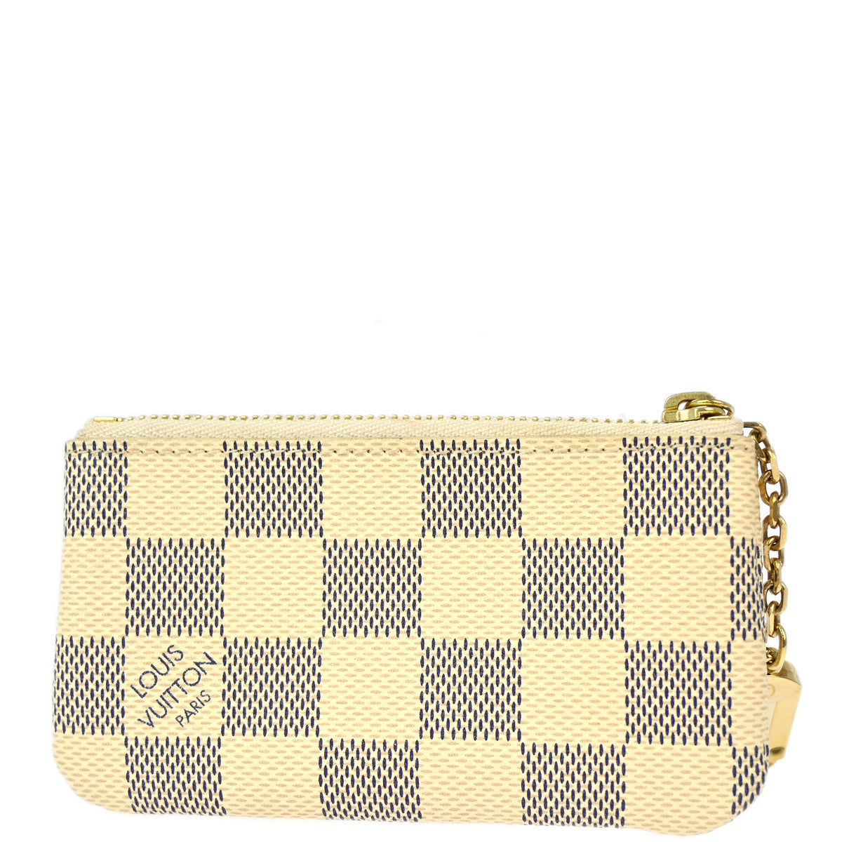 Louis Vuitton 2013 Damier Azur Pochette Cles Coin Case Wallet N62659