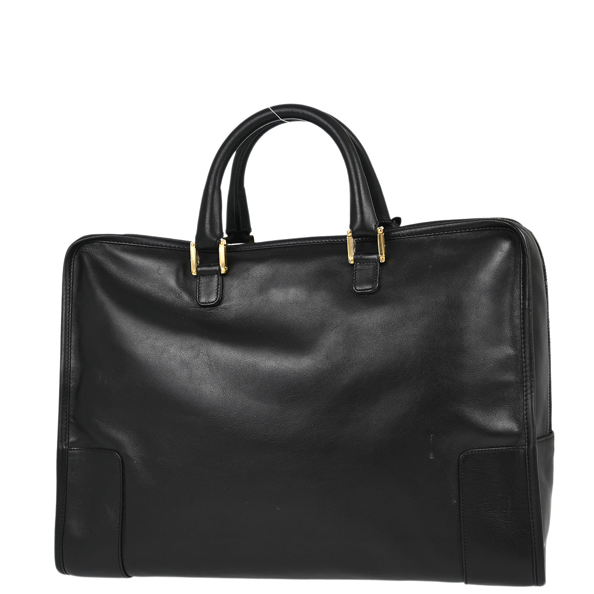 Loewe Black Sheepskin Amazona 40 Handbag