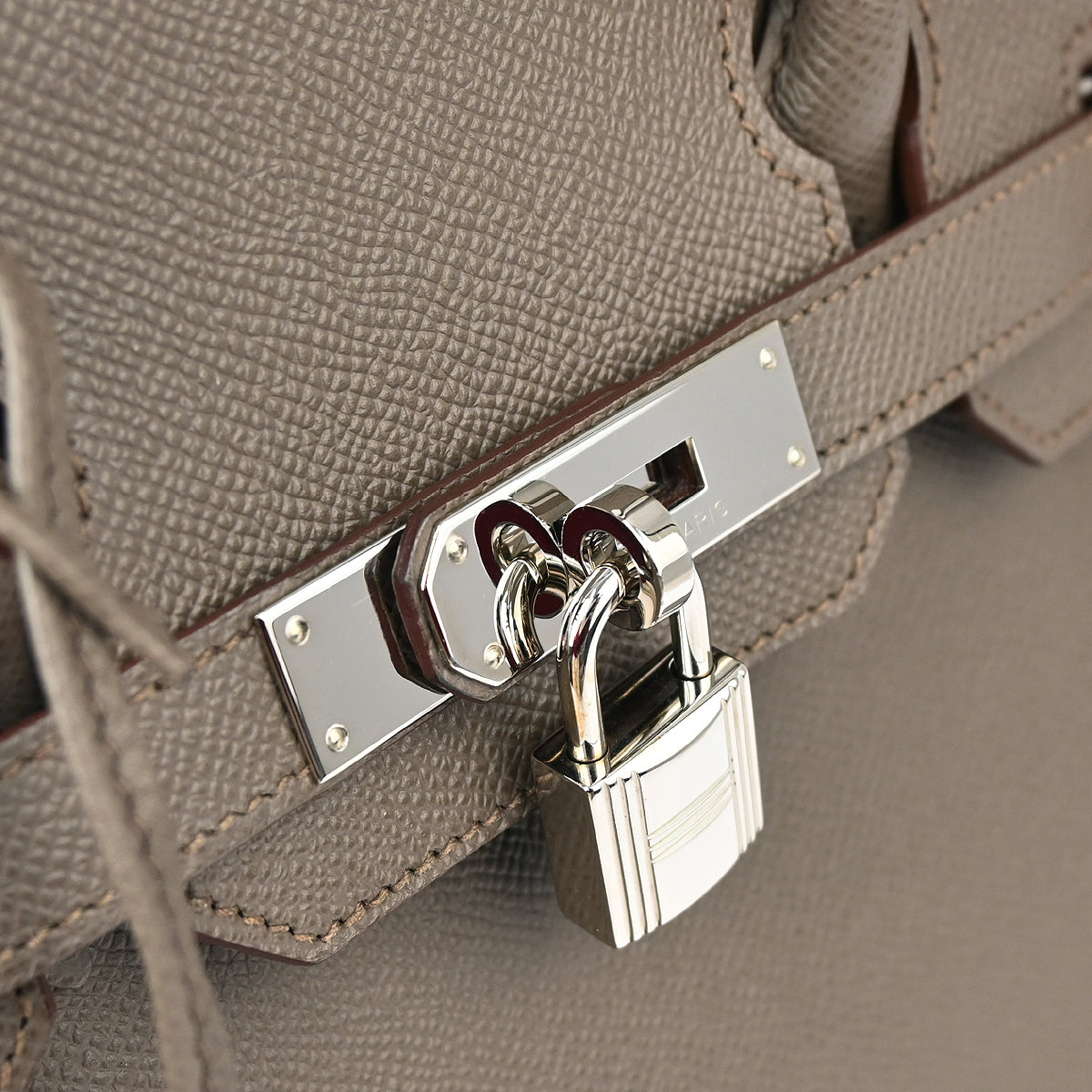 Hermes 2014 Taupe Epsom Birkin 30 Handbag