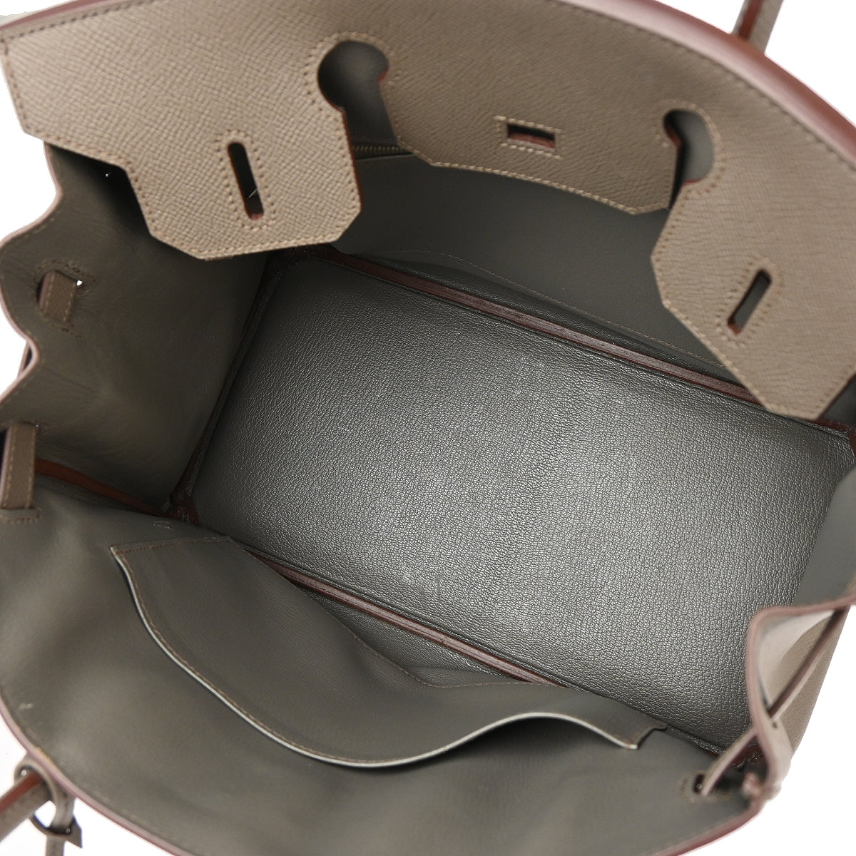 Hermes 2014 Taupe Epsom Birkin 30 Handbag