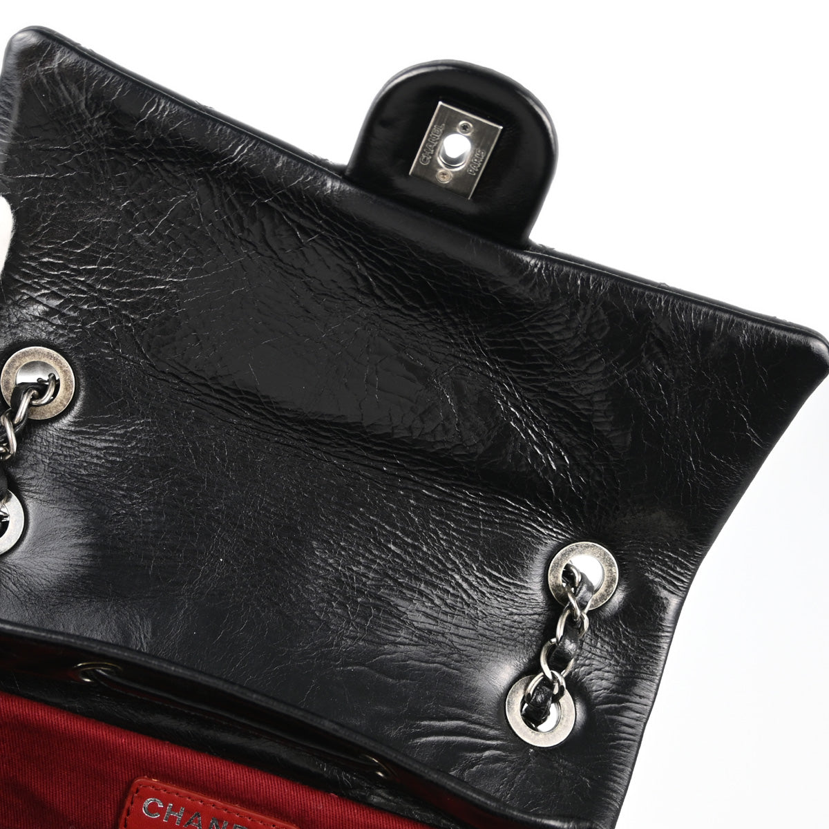 Chanel 2012-2013 Black Mouton Calfskin Backpack