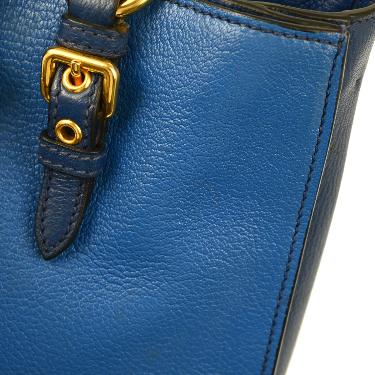Miu Miu Blue 2way Shoulder Handbag