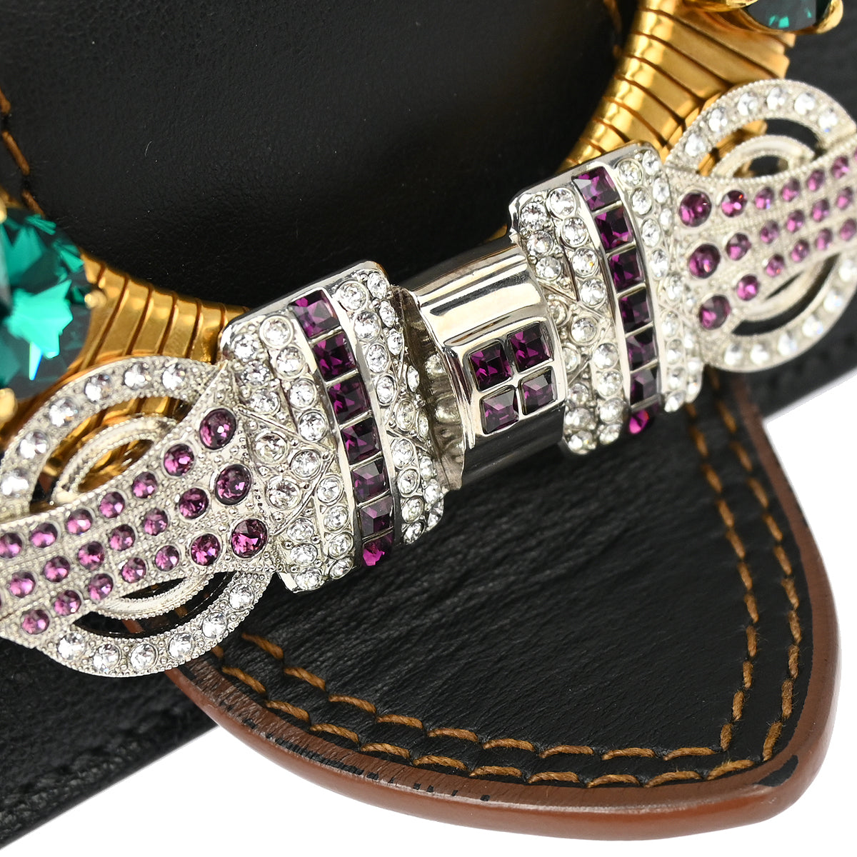 Miu Miu Black Goatskin Shoulder Bag