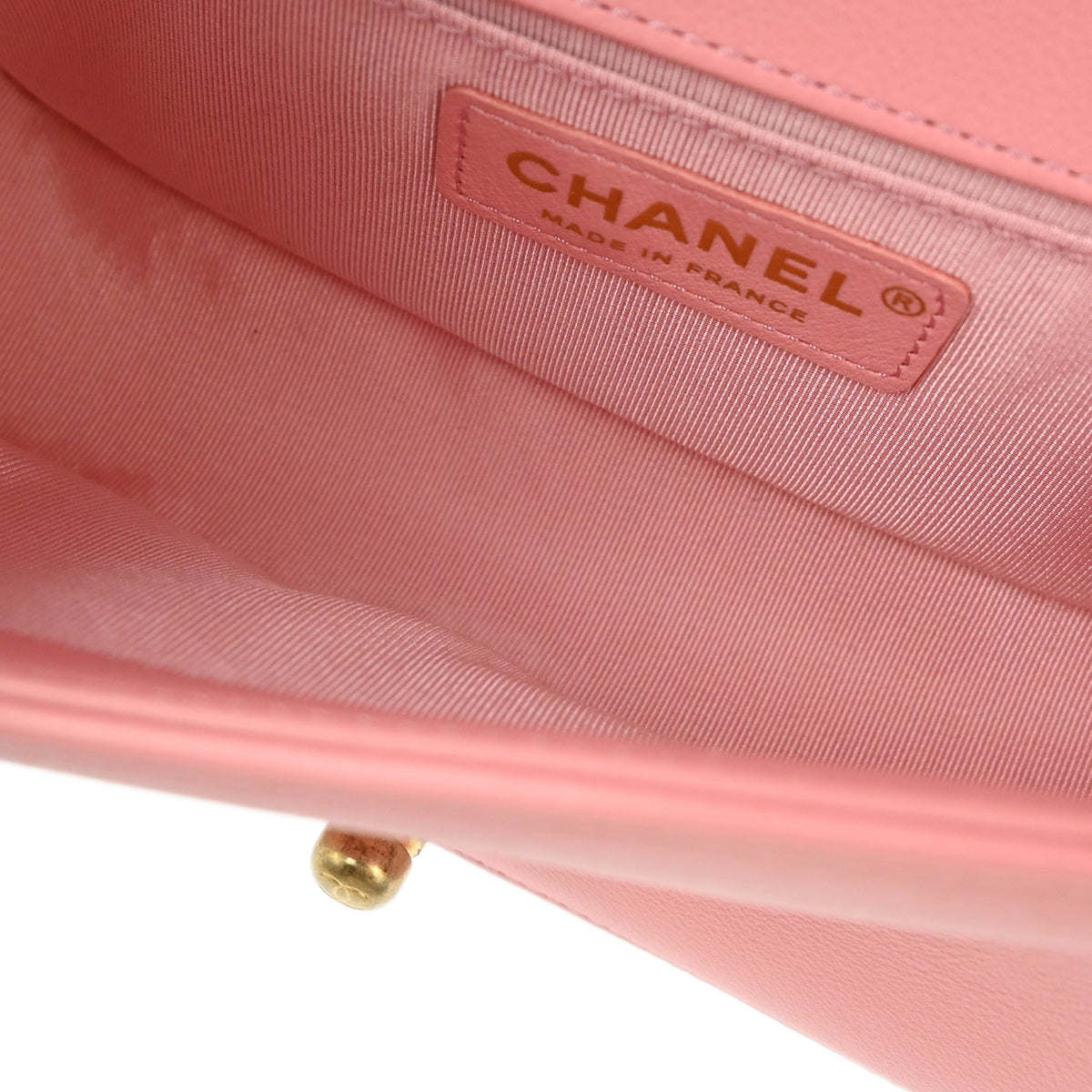 Boy Chanel 2019 Pink Calfskin Small Chain Shoulder Bag