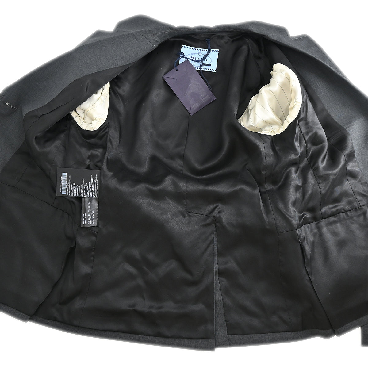 Prada 2019 Single Breasted Jacket Gray #38