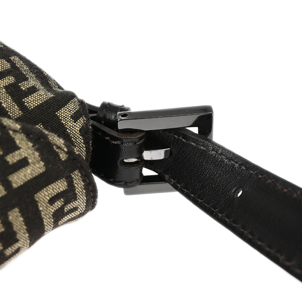 Fendi Brown Zucchino Handbag