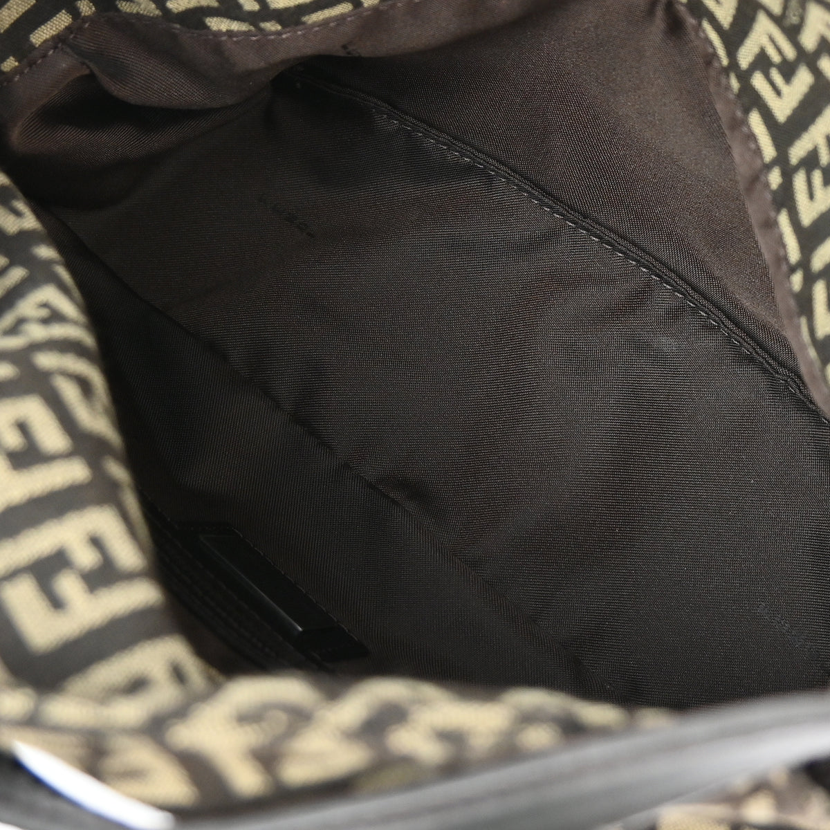 Fendi Brown Zucchino Handbag