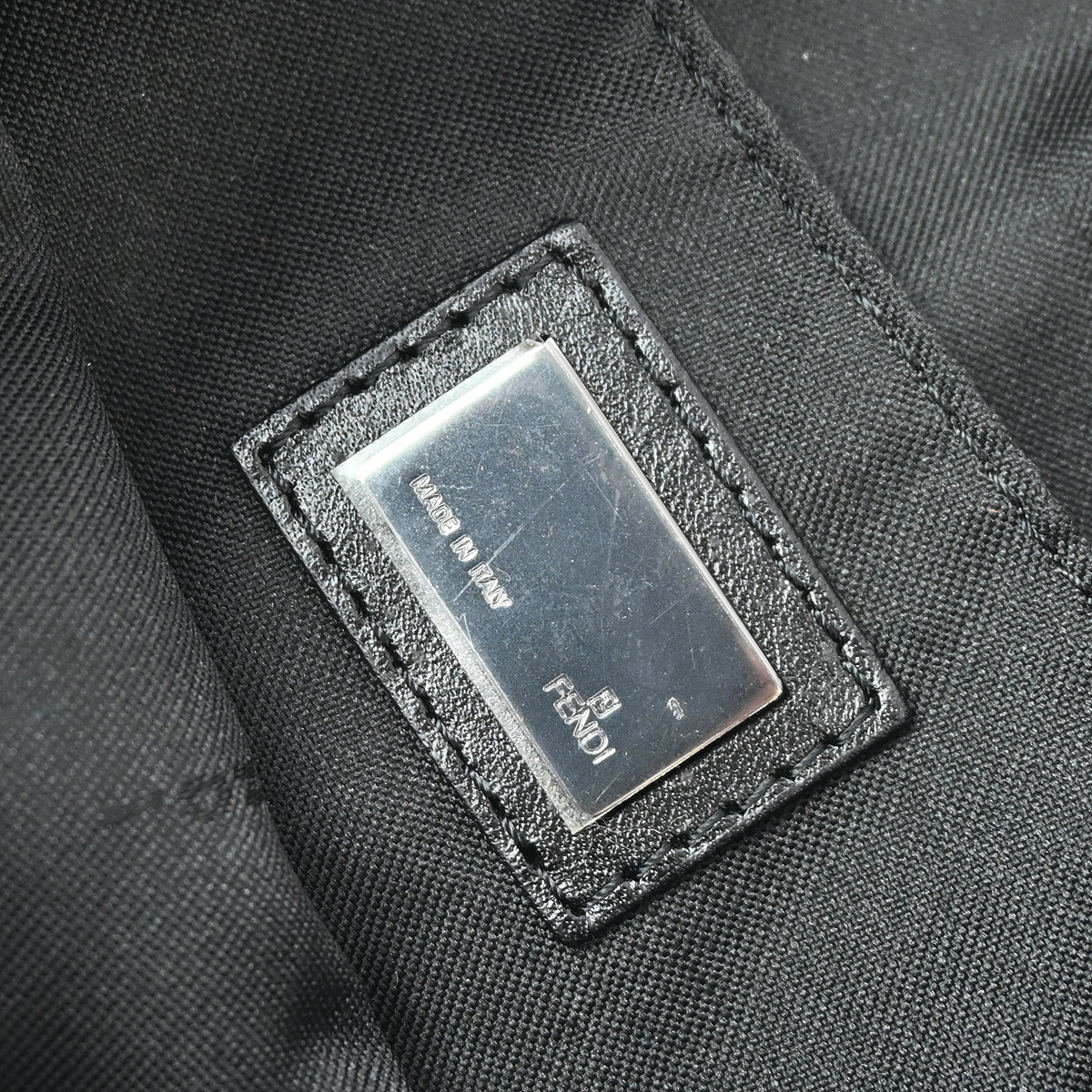 Fendi Brown Zucchino Handbag