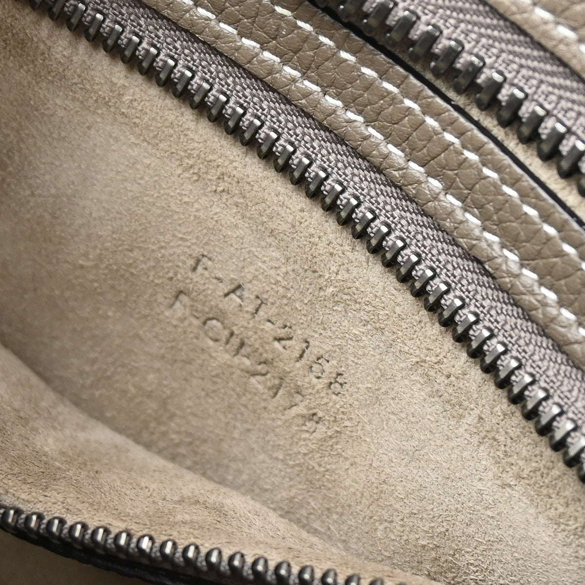 Celine Gray Micro Luggage Handbag