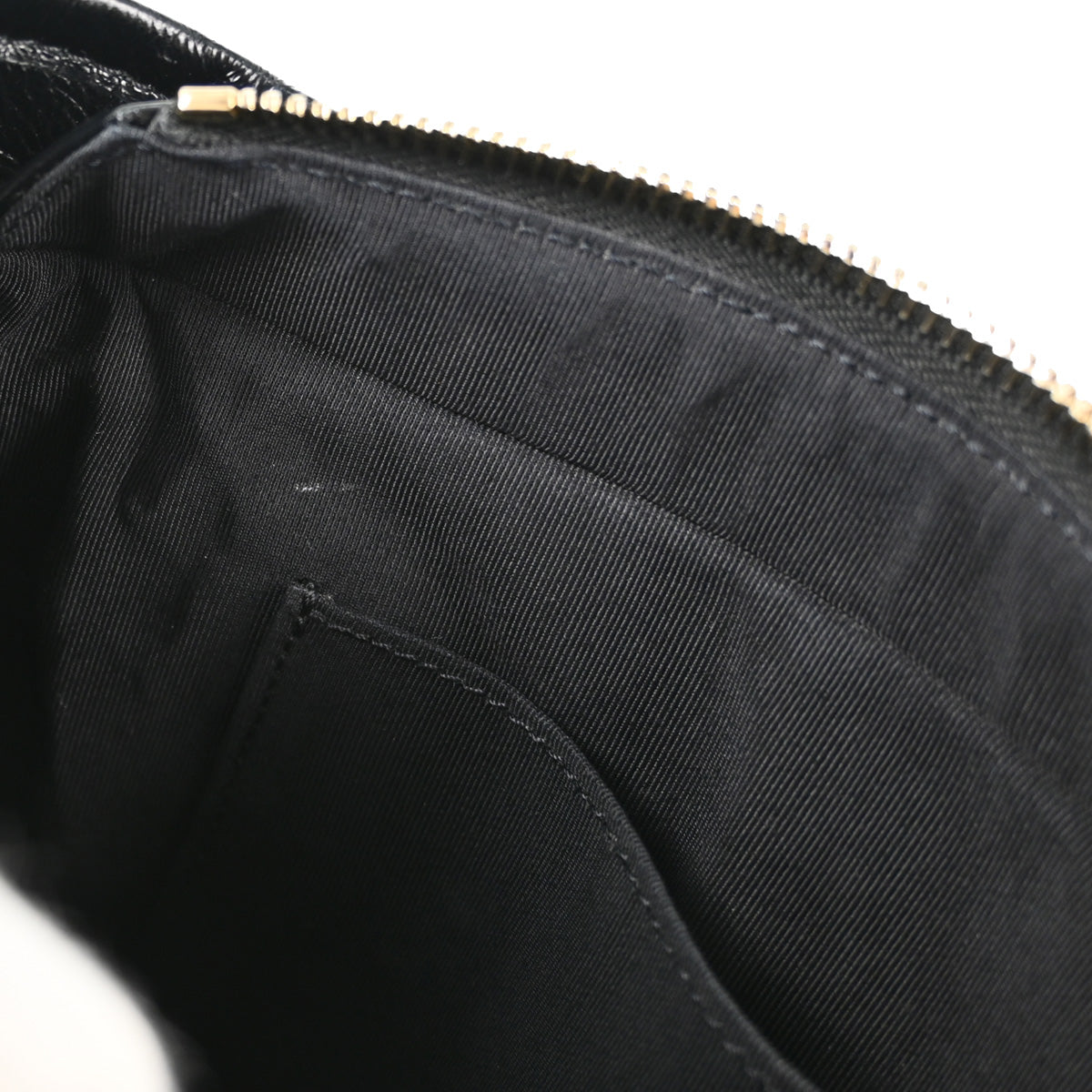 Chanel 2019 Black Calfskin Tweed Small Gabrielle Shoulder Bag