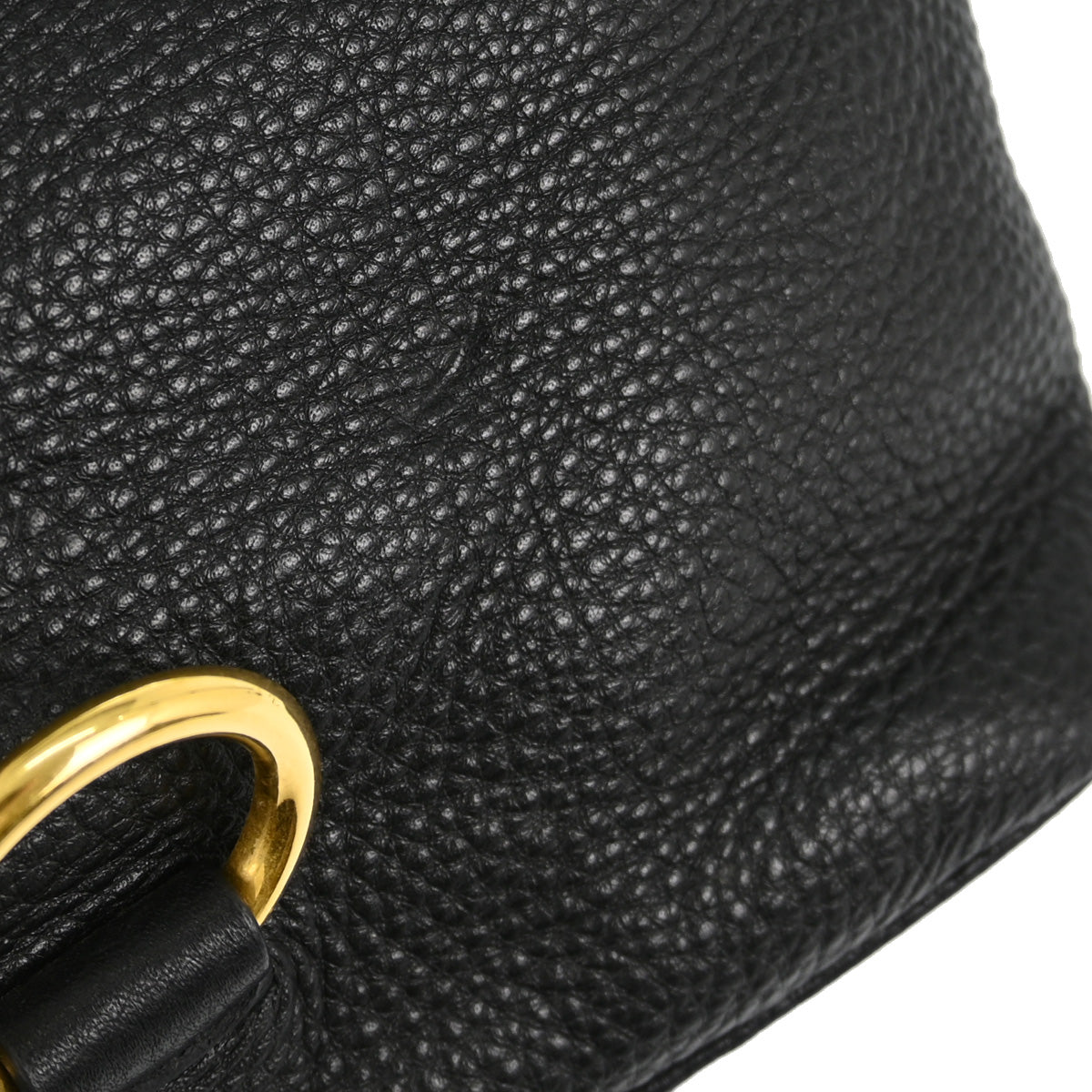 Miu Miu Black Leather Hobo Bag