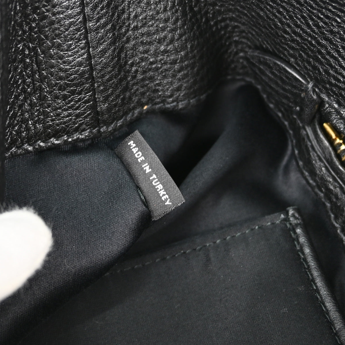 Miu Miu Black Leather Hobo Bag