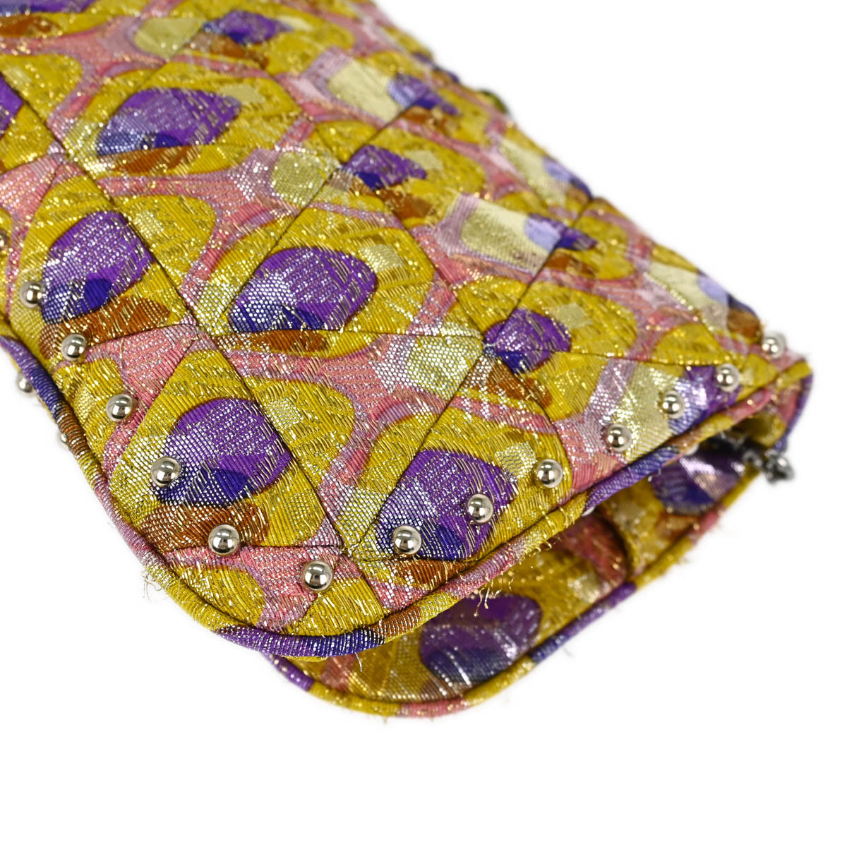 Miu Miu Multicolor Nappa Crystal Handbag