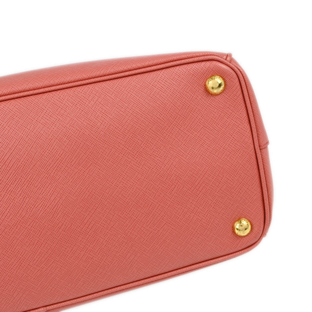 Prada Pink Leather Galleria 2way Tote Handbag