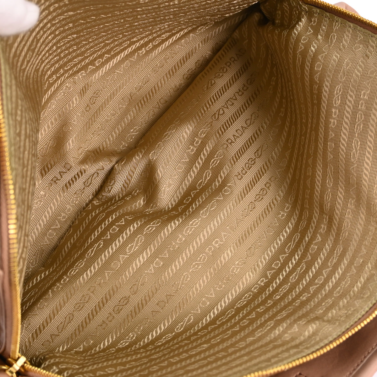 Prada Pink Leather 2way Tote Handbag