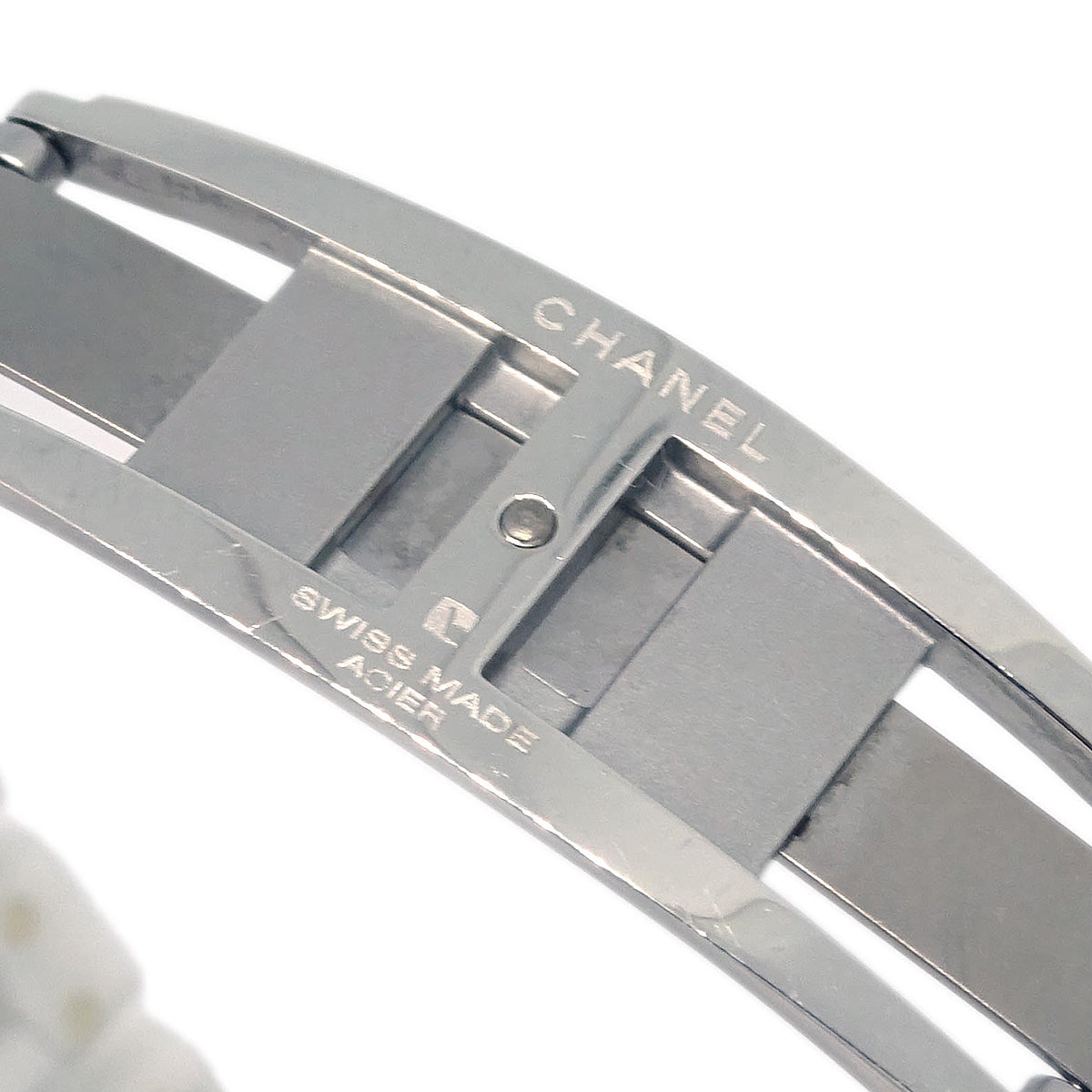 Chanel Ref.H0967 2008 J12 34mm Quartz Watch Ceramic Diamond